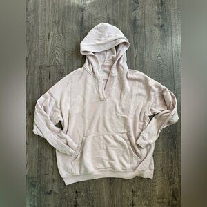 Aerie Jet Setter Hoodie- Light Blush Pink- Size XS
